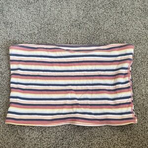 Hollister Striped Tube Top
